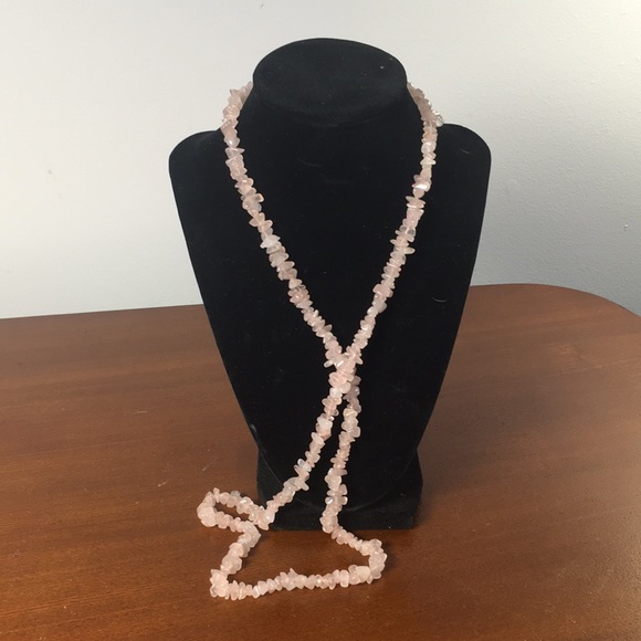 Rose quartz necklace - Picture 3 of 3